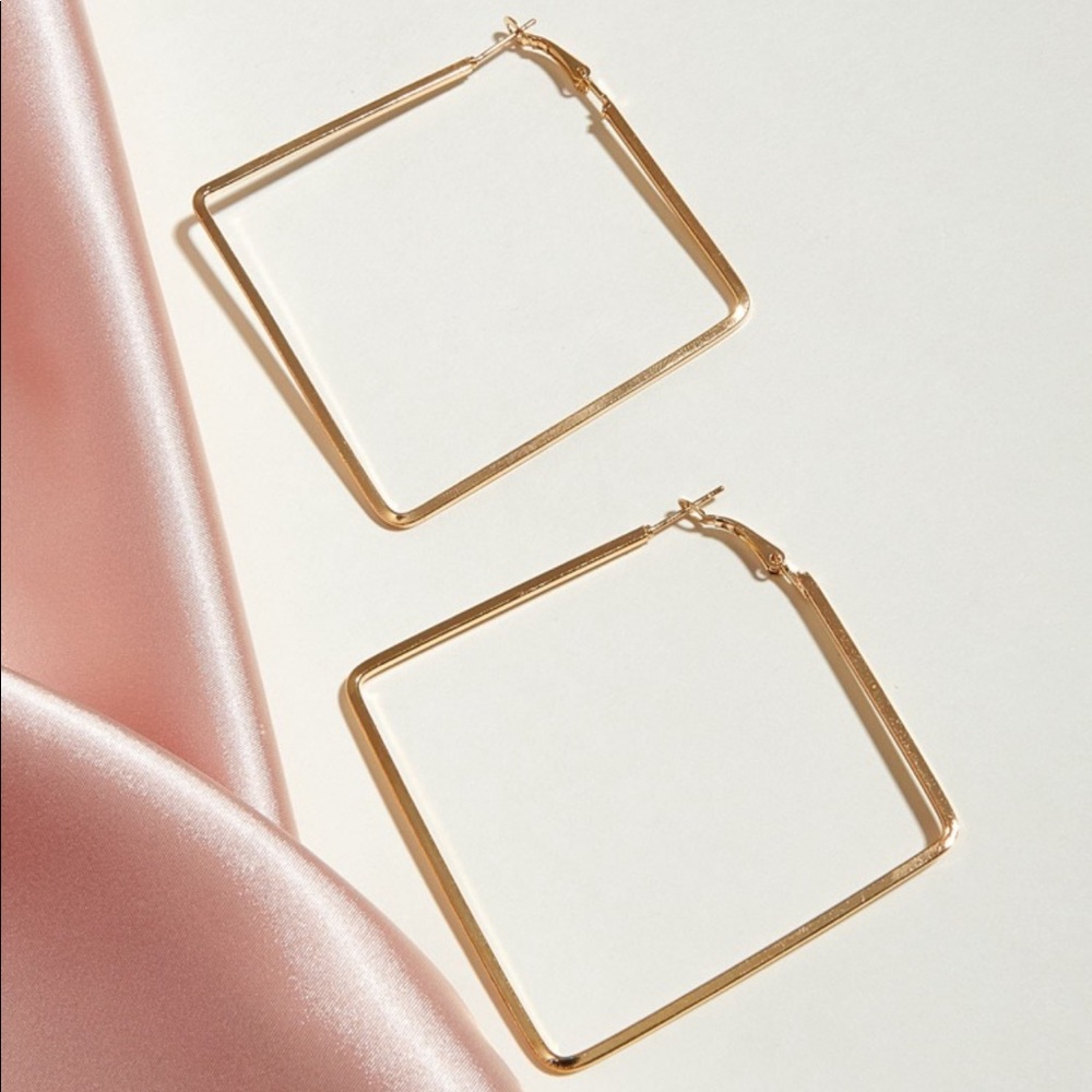 Square Hoop Earrings